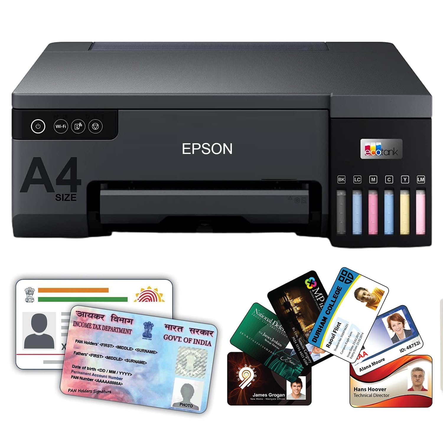 Epson L8050 – Wireless InkTank Color Photo Printer with Borderless Printing