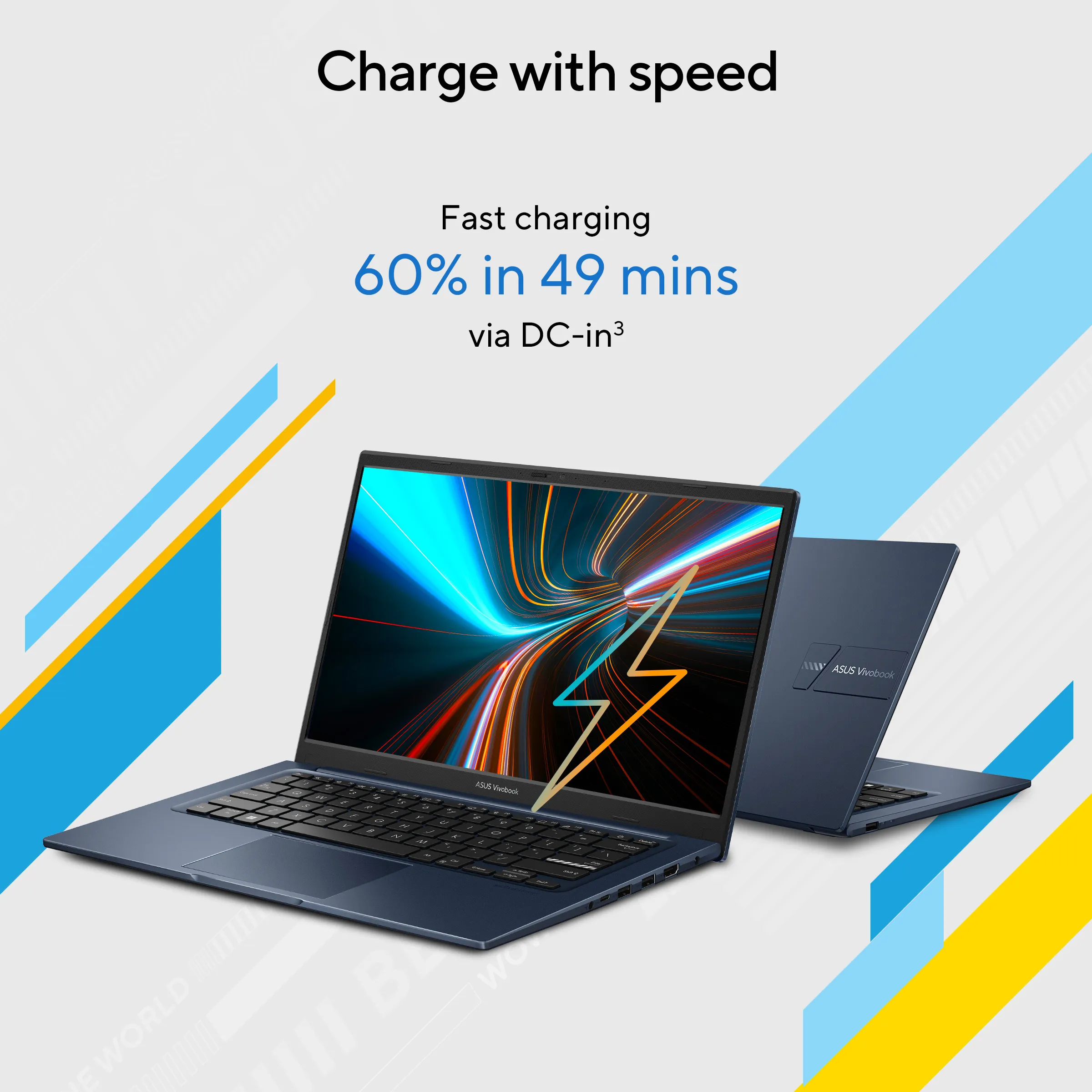 ASUS X1404VA-EB322WS Laptop (Intel Core i3 13th Gen, 8GB RAM, 512GB SSD, 14" FHD, Blue)